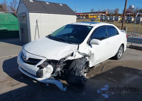 2011 Toyota Corolla S from USA, damaged, VIN 2T1BU4EEXBC608870